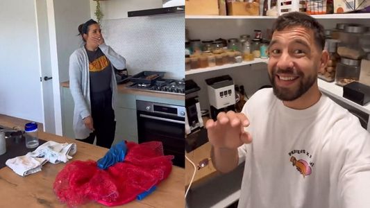 El emocionante reencuentro de Cachete Sierra con su hermana en Nueva Zelanda tras 4 años sin verse: video