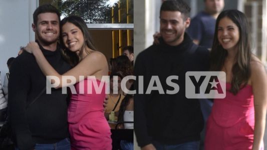 Las fotos de Cande Molfese y Gastón Soffritti súper enamorados por Palermo