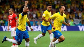 Brasil se descuidó y Suiza se lo empató: 1 a 1