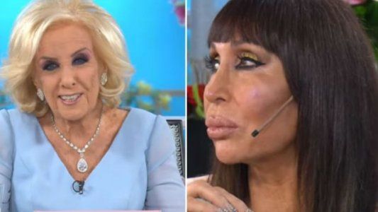 La fuerte pregunta de Moria Casán a Mirtha Legrand sobre la infidelidad que la incomodó