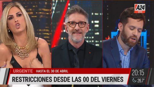 La furia de Viviana Canosa por las nuevas restricciones: Nos vamos a rebelar