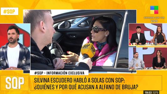 La pasé pésimo: Silvina Escudero recordó su mala experiencia con Alfano en medio del escándalo por brujería