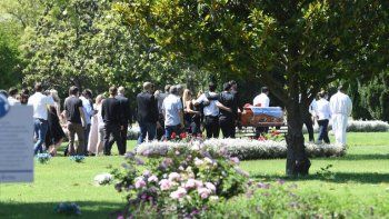 Así despidieron familiares y amigos los restos de Jorge Brito