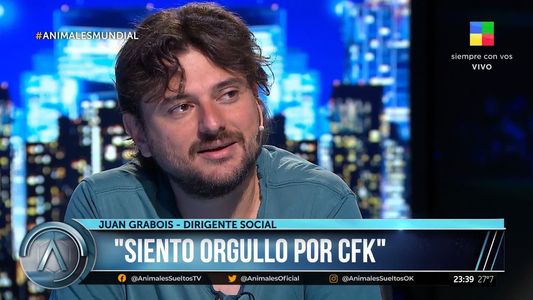 Juan Grabois en Animales Sueltos confirmó que quiere ser candidato a Presidente
