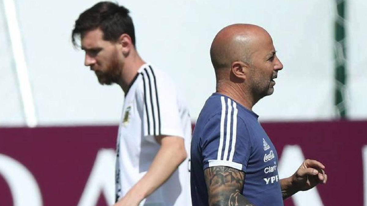 Sampaoli le restó importancia al reencuentro con Messi con una curiosa frase