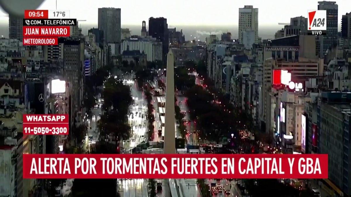 Cómo seguirá la tormenta durante el fin de semana