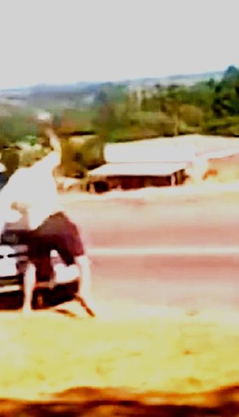 Relato salvaje: un turista argentino tuvo un ataque de furia con un cuchillo en Brasil