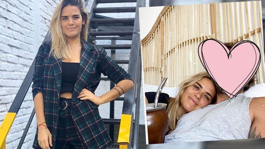 Mica Vázquez encontró el amor en plena cuarentena y lo presentó en sus redes