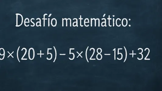 Desafío Matemático: este problema no se resuelve de un vistazo