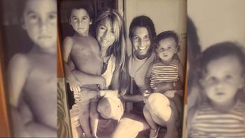 Cris Morena: Franco, Valentín y Azul te habitan abrazados en tu amor, crecen libres y felices