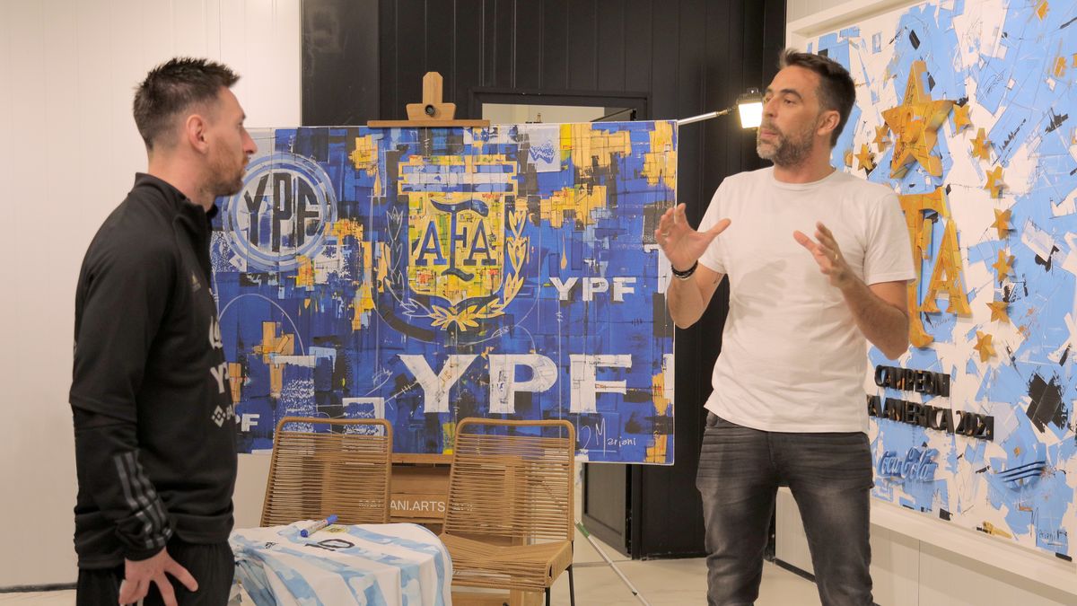 Messi se suma a los festejos por los 100 años de YPF&nbsp;