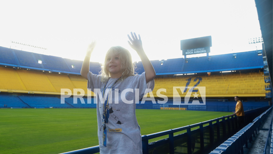 Las fotos del increíble cumpleaños de Dionisio, el hijo de Flavio Mendoza, en la cancha de Boca