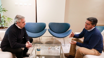 Alberto se reunió con Capitanich para ordenar la interna de Chaco