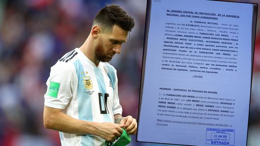 Denunciaron a Lionel Messi por evasión fiscal