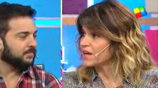 Picante cruce entre María Freytes y Diego Brancatelli