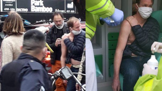 Un hombre recibió un disparo en el hombro durante las protestas por Vicentin, a pocos metros de la Quinta Presidencial