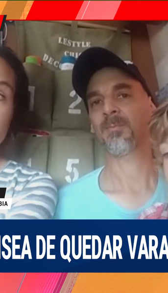 El drama de una familia de argentinos varados en Colombia