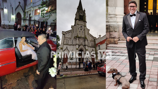 Matías Alé y Martina Vignolo dieron el sí en la iglesia: las fotos del emotivo casamiento