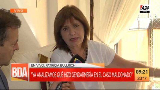 Bullrich sobre la polémica Berni-Frederic: No se puede manejar la seguridad de un país en medio de hostilidad de ministros