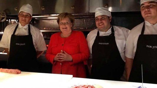 Angela Merkel comió en Palermo y revolucionó un restaurante