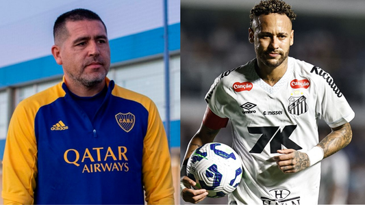 El regalo de Riquelme para Neymar: el gran gesto del presidente de Boca con el crack del Santos
