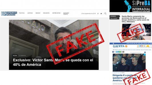 Llamativa fake news sobre la venta del Grupo América