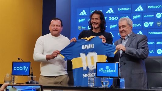 Edinson Cavani, nuevo refuerzo de Boca: Voy a defender esta camiseta como si fuera un hincha de toda la vida