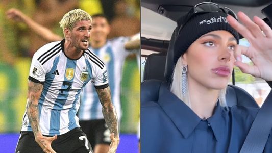Revelan el motivo por el cual Rodrigo de Paul le envió un mensaje encubierto a Tini Stoessel
