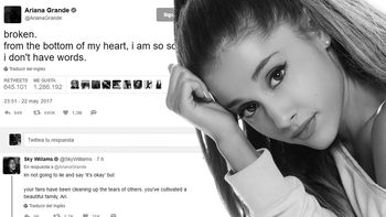 Ariana Grande tras el atentado durante su show: Quebrada, desde el fondo de mi corazón