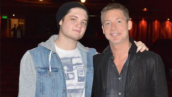 Adrián Suar, orgulloso de Toto: Hijo querido...