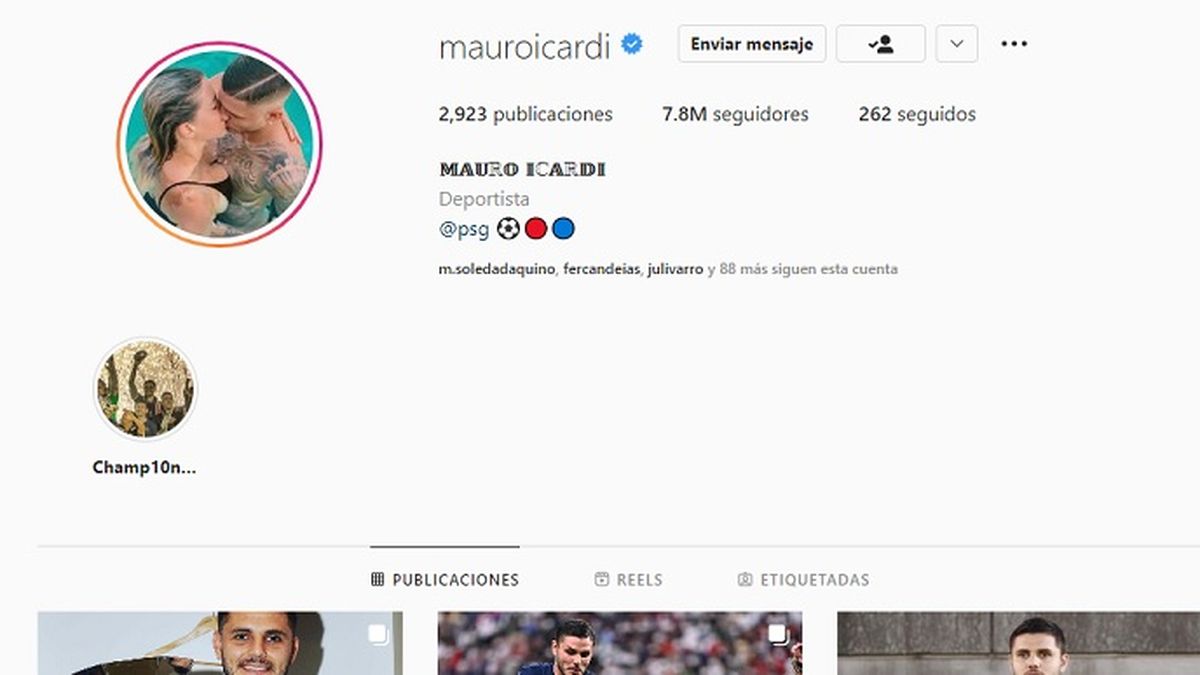 Luego del audio de Wanda Nara en el que asegura que quiere divorciarse, Mauro Icardi volvi&oacute; a poner una foto del matrimonio en su perfil de Instagram.