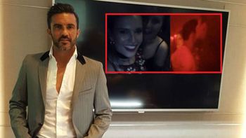 Fabián Cubero: Le dije dos cosas al oído a Eva, por eso está la foto