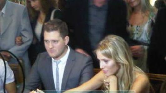 Lopilato y Bublé: Las fotos del civil