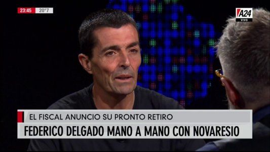 Delgado anunció su retiro como fiscal: Mi ciclo está cumplido