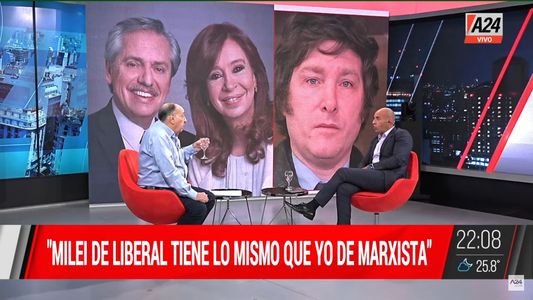 Roberto Cachanosky fulminó a Javier Milei en La Cruel Verdad: Es igual a Cristina Kirchner