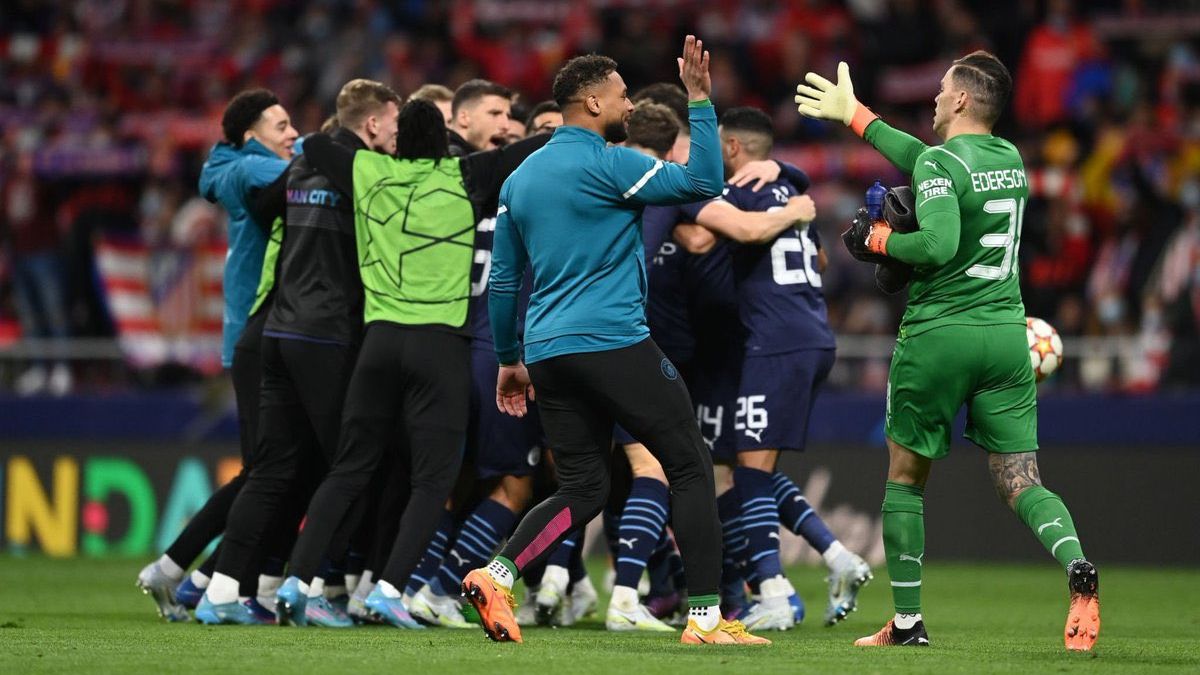 Manchester City pasó a semifinales del torneo europeo.
