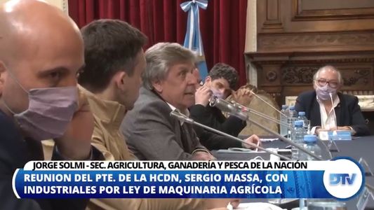 Diputados: reunión con las cámaras de fabricantes de maquinaria agrícola