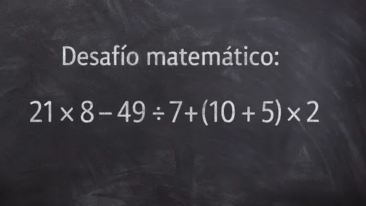 Desafío matemático: ¿en cuánto tiempo lo resolvés?
