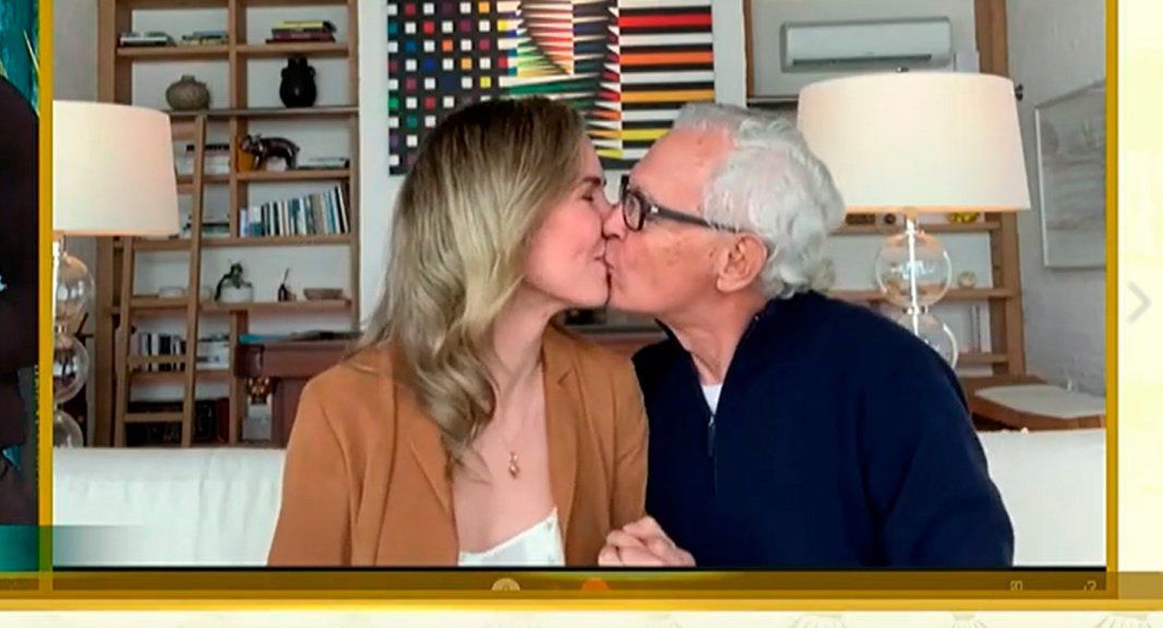 Eduardo Costantini habló del mito del agua de tanga de su esposa, Elina Fernández