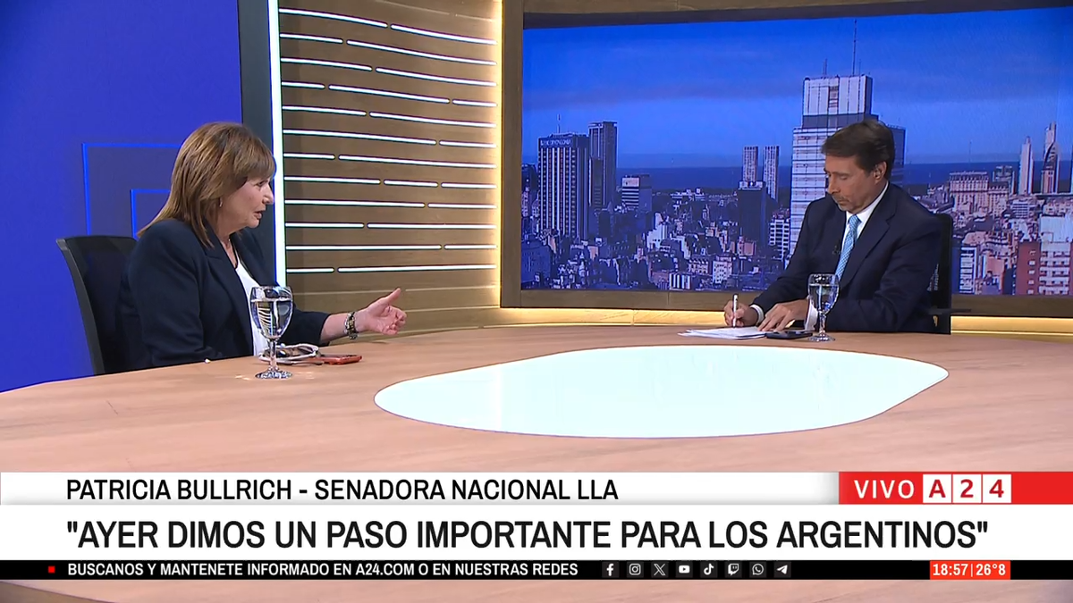 Patricia Bullrich sobre la reforma laboral: Dimos un paso muy importante para el futuro de la Argentina