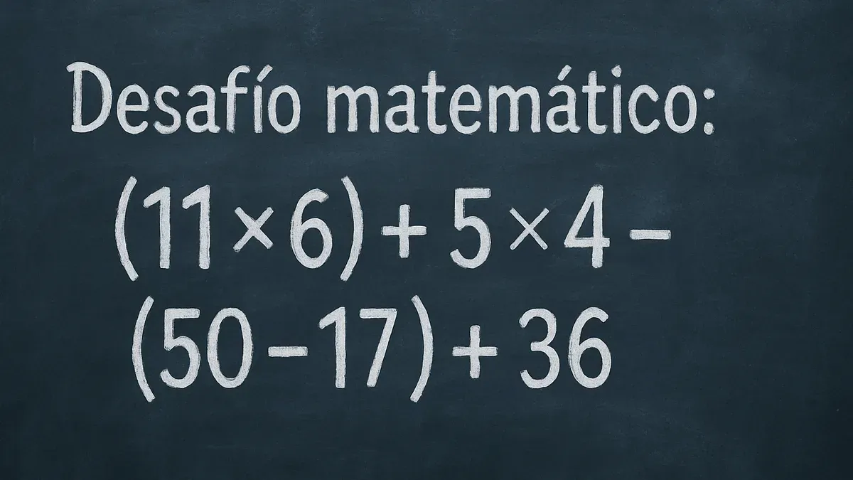 La regla esencial para resolver este desafío matemático es conocido como PEMDAS (por sus siglas en inglés) o jerarquía de operaciones.