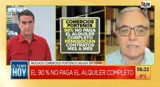 El 90% de los alquileres comerciales de la Ciudad no se paga por completo