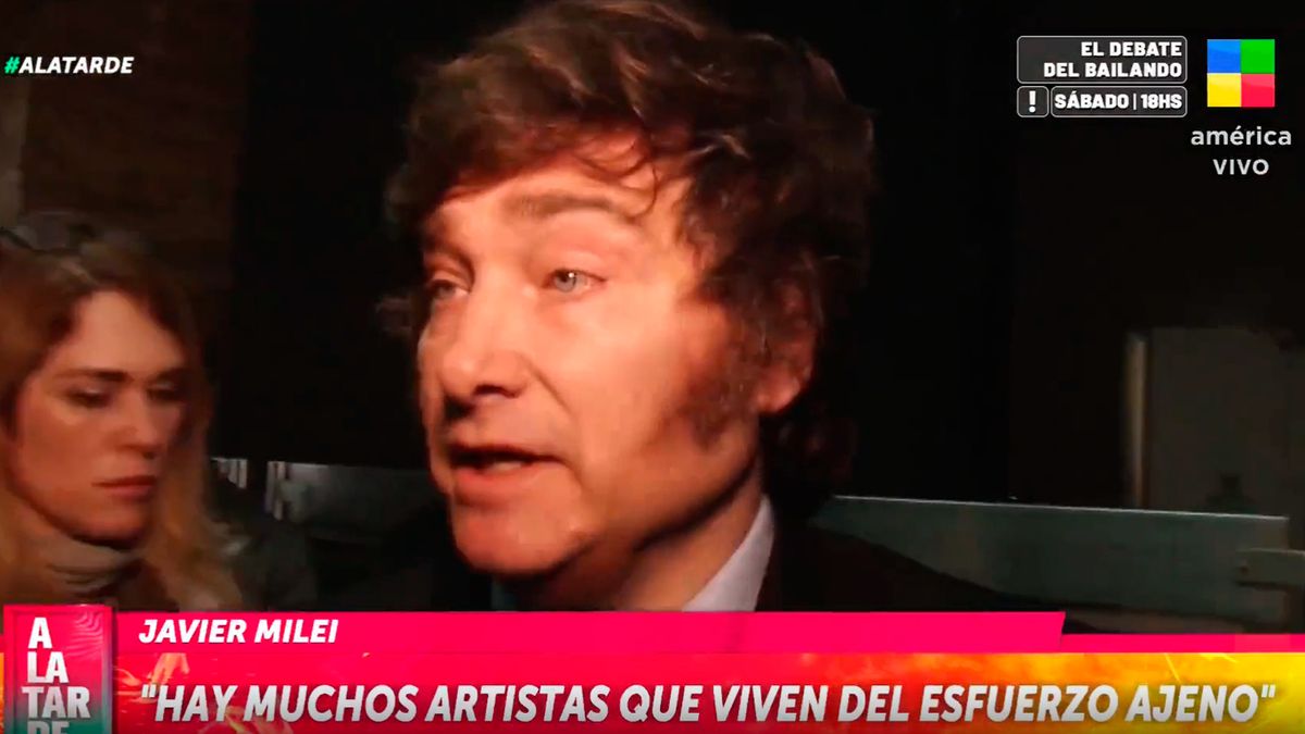 &nbsp;Javier Milei apuntó contra Lali Espósito y los artistas que viven del Estado.