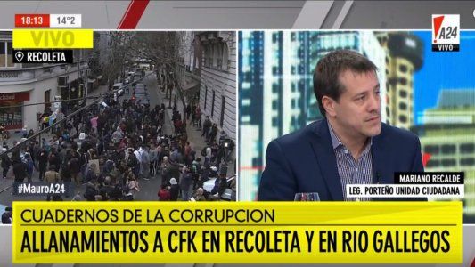 Mariano Recalde sobre los Cuadernos K: Hay corrupción en toda la sociedad
