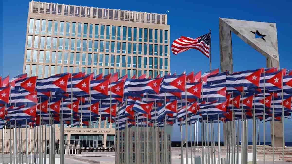 Las medias de bloqueo y sanciones a quienes comercien con Cuba hacen prever cierres masivos de embajadas en el país caribeño (Foto: A24.com).