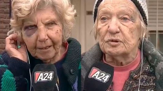 Brutal golpiza y robo a dos hermanas jubiladas: Les decía que la iban a matar y ellos...