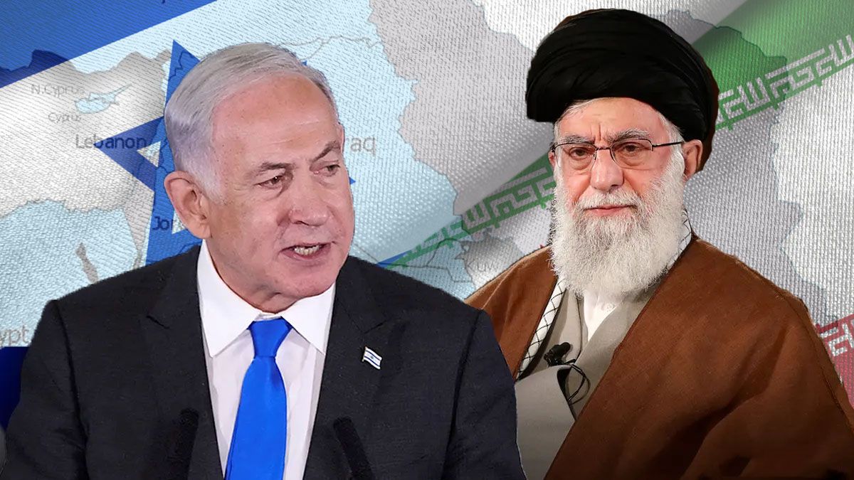 Benjamin Netanyahu y Alí Khamenei