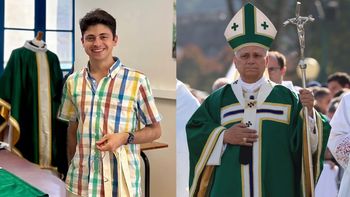 El sastre argentino que vistió al papa Leon XIV en Francia. (Foto: A24.com)