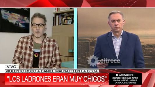 Daniel Malnatti víctima de un violento asalto en La Boca
