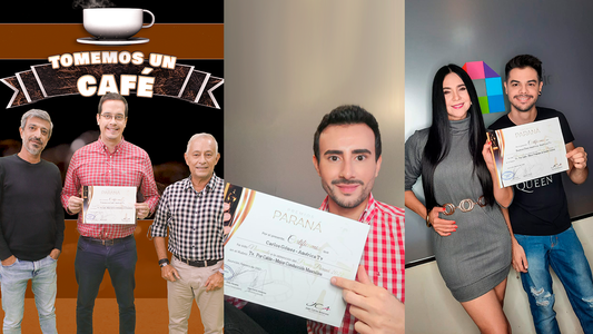 Famosos recibieron la carta de invitación a los Paraná